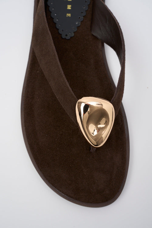 Infradito Brown Donna