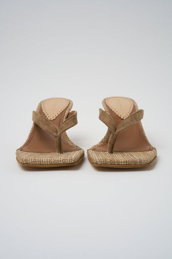 Infradito Taupe Donna - 4