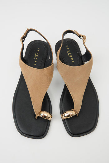 Sandalo Beige Donna - 4