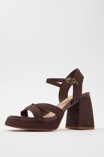 Sandalo Dark Brown Donna - 7