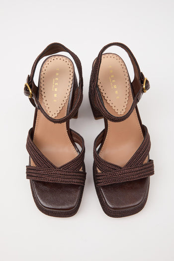 Sandalo Dark Brown Donna - 2
