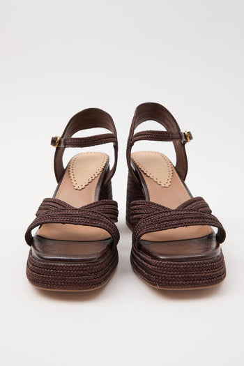 Sandalo Dark Brown Donna - 8