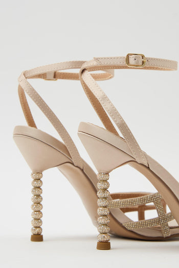 Sandalo Beige/gold Donna - 3