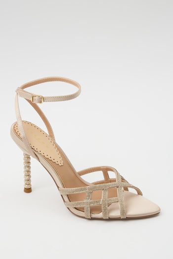 Sandalo Beige/gold Donna - 6