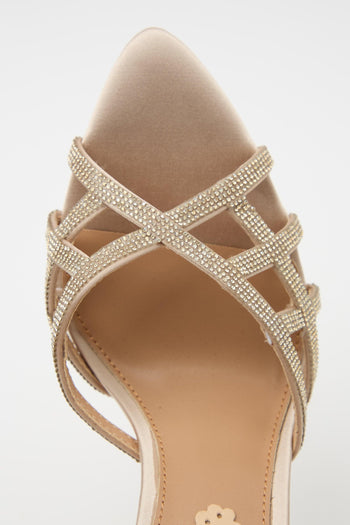 Sandalo Beige/gold Donna - 7