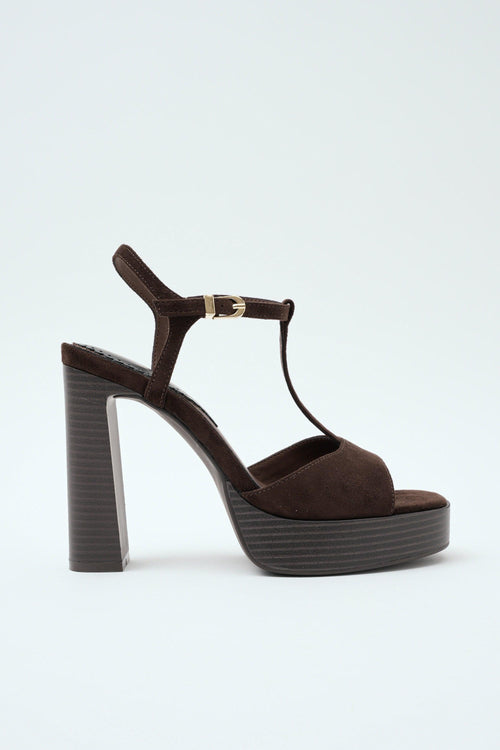 Sandalo Dark Brown Donna