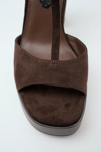 Sandalo Dark Brown Donna - 3
