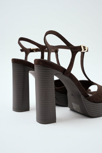 Sandalo Dark Brown Donna - 4