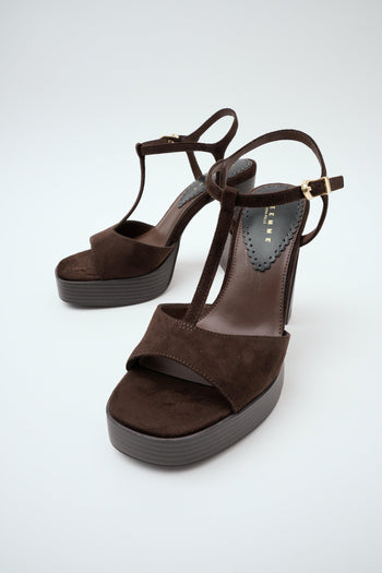 Sandalo Dark Brown Donna - 5