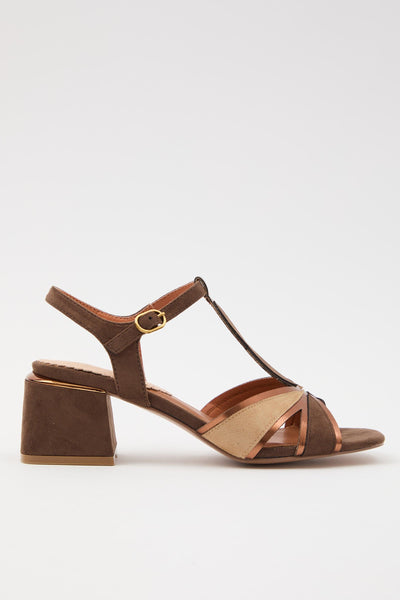Sandalo Bronze/beige Donna
