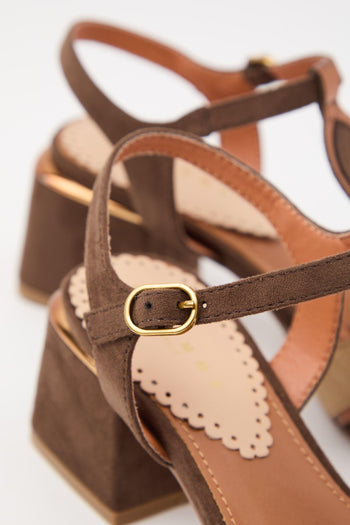 Sandalo Bronze/beige Donna - 4