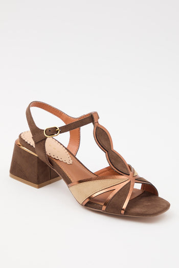 Sandalo Bronze/beige Donna - 8