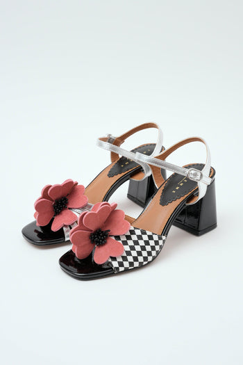 Sandalo Silver/black/pink Donna - 2