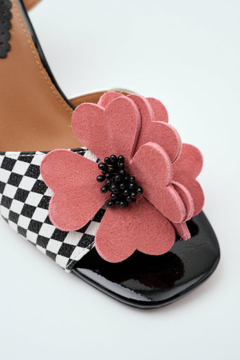 Sandalo Silver/black/pink Donna - 3
