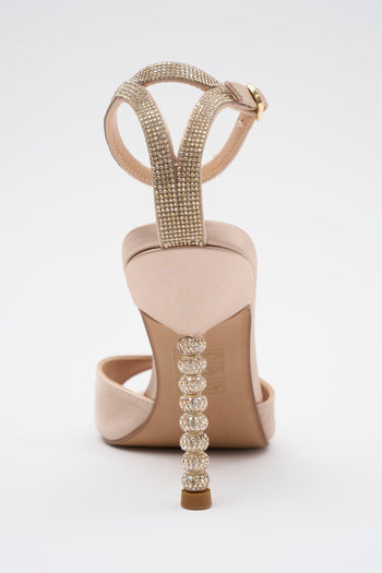 Sandalo Beige/gold Donna - 4