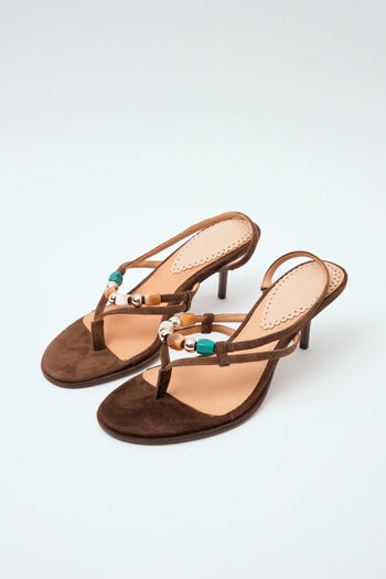 Sandalo Dark Brown Donna - 2