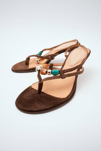 Sandalo Dark Brown Donna - 6