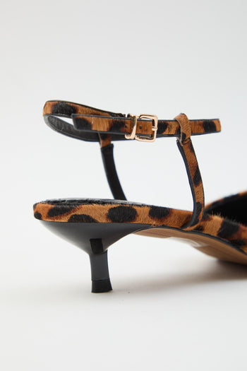 Slingback Leopard Donna - 3