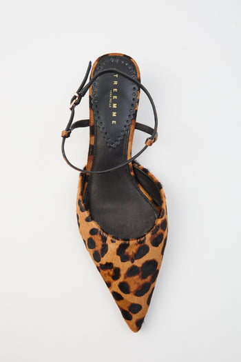 Slingback Leopard Donna - 5