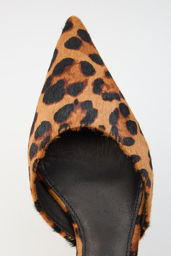 Slingback Leopard Donna - 6