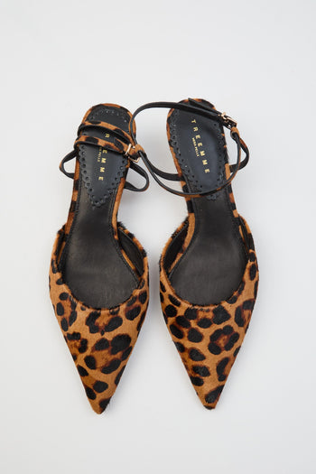 Slingback Leopard Donna - 7