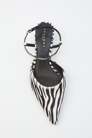 Slingback Zebra Donna - 3