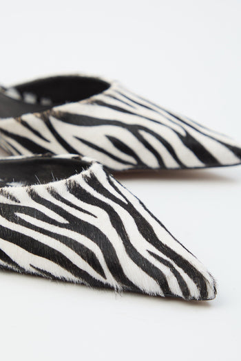 Slingback Zebra Donna - 6