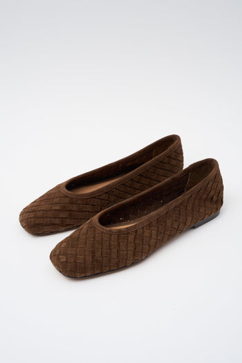 Ballerina Dark Brown Donna - 2