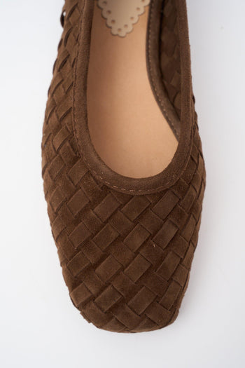 Ballerina Dark Brown Donna - 3