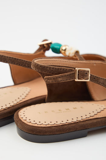 Slingback Dark Brown Donna - 4