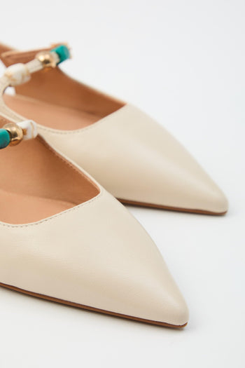 Slingback Off White Donna - 2
