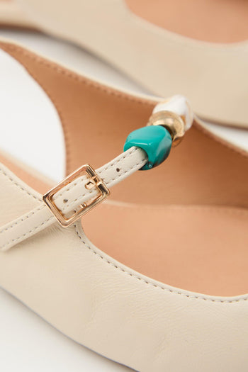 Slingback Off White Donna - 3
