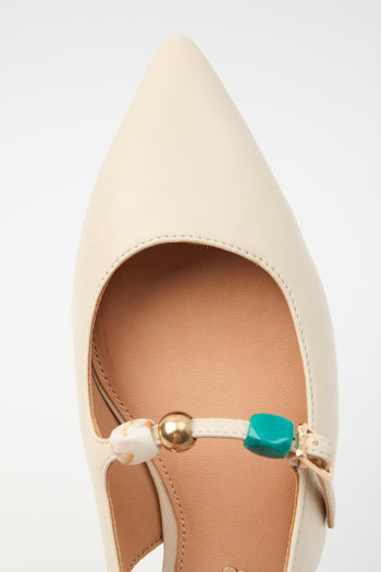 Slingback Off White Donna - 6