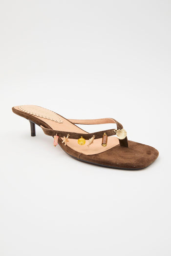 Infradito Dark Brown Donna - 4