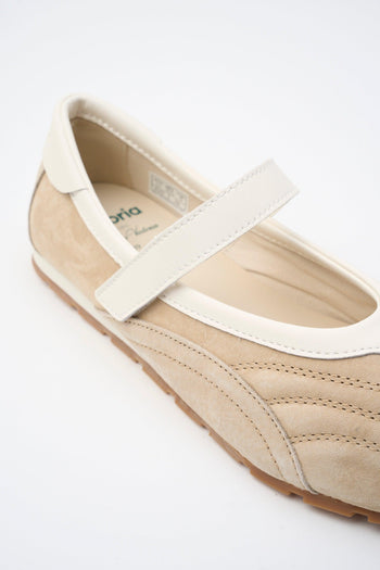 Sneaker Beige Donna - 4
