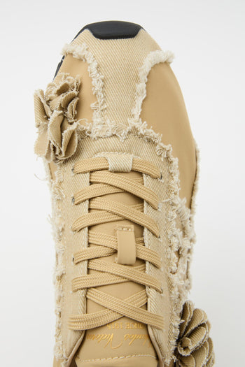 Sneaker Beige Donna - 6