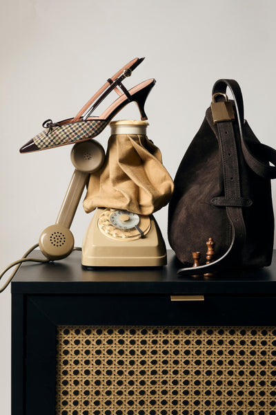 Slingback Burgundy/galles Donna