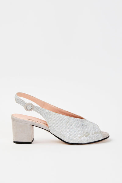 Sandalo Argento Donna