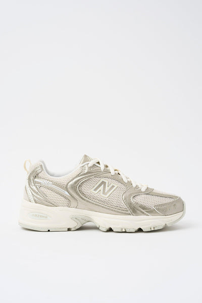 Sneaker Gold Metallic/linen Donna