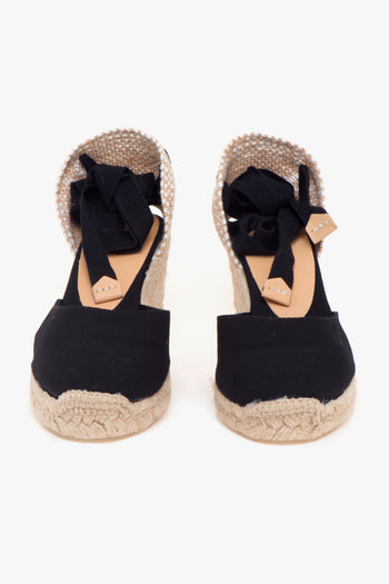 Espadrillas Carina/6 in canvas con zeppa 70 mm - 5