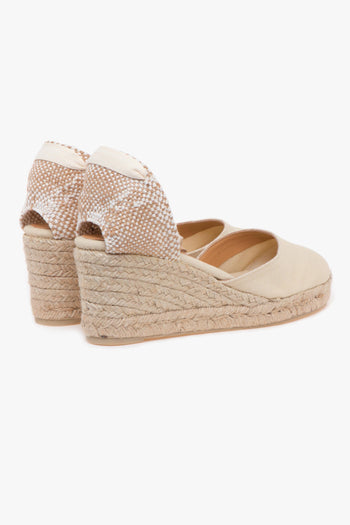 Espadrillas Carina/6 in canvas con zeppa 70 mm - 3