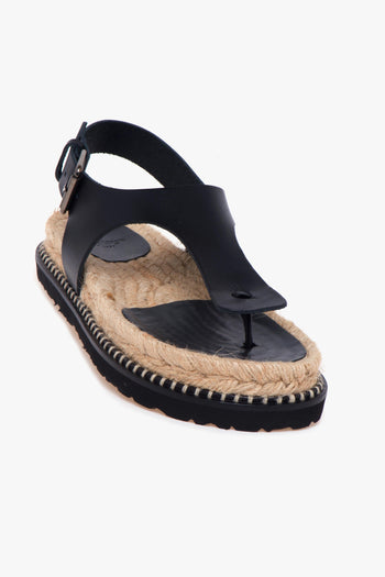 , sandalo infradito "Tokio" in pelle - 4