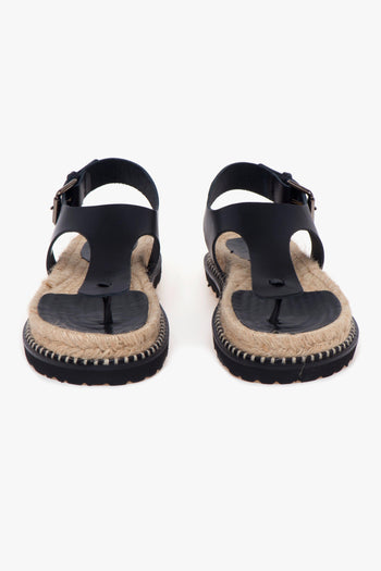 , sandalo infradito "Tokio" in pelle - 5