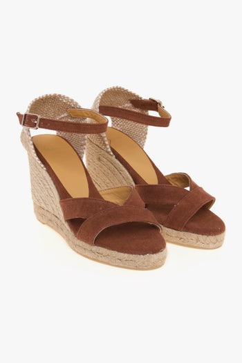 Sandalo espadrilla BRUNA/8 in canvas con zeppa in corda - 2