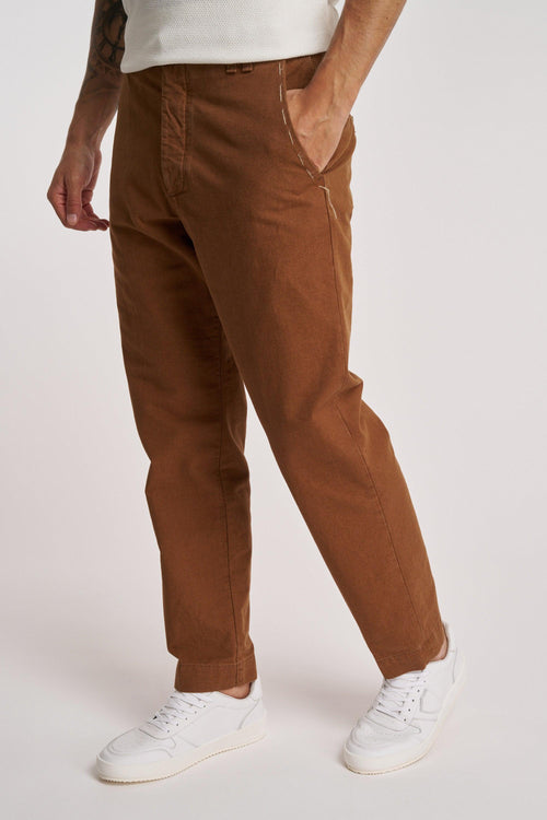 Pantalone in cotone lavato - 2