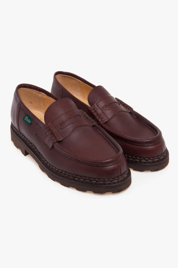 Mocassino "Reims" in pelle oliata con suola in gomma - 2