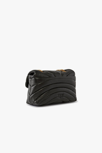 Borsa a tracolla piccola Love Bag Puff Butterfly in nappa - 2