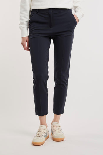 Pantalone a sigaretta in viscosa punto stoffa - 3