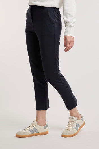 Pantalone a sigaretta in viscosa punto stoffa - 4