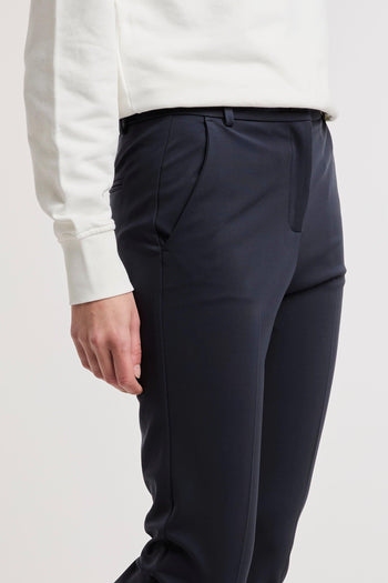 Pantalone a sigaretta in viscosa punto stoffa - 5